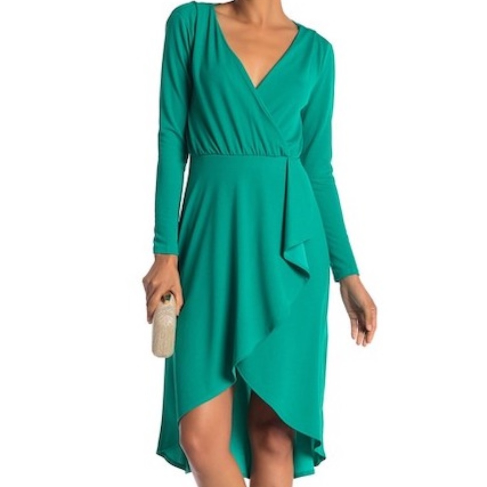 Emerald Wrap Dress! NWT 👗
